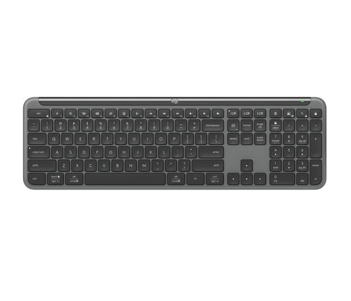 Wireless Full-Size Keyboard Logitech Signature Slim K950 Bluetooth Scissor Switch Graphite