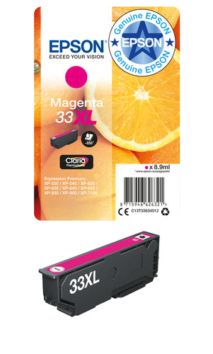 Epson Oranges C13T33634012 ink cartridge