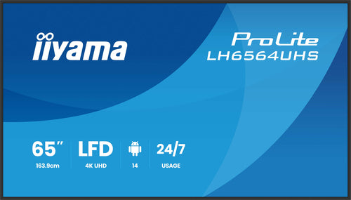 iiyama LH6564UHS-B1AG Signage Display