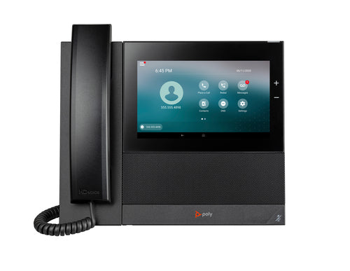 HP Poly CCX 600 Business Media Phone with Open SIP and PoE-enabled IP phone