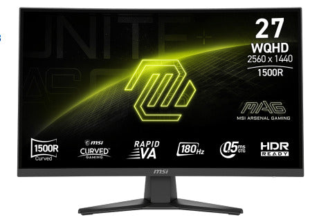 MSI MAG 275CQFDE E18 computer monitor