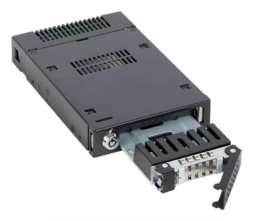 SSD Enclosure U.2 NVMe-oF Icy Dock MB601TP-B Black Silver
