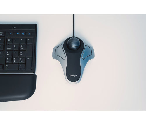 Kensington K64327WW Optische, beidhändig bedienbare Maus – USB Typ A, Grau