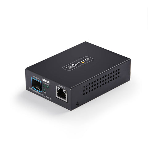 StarTech.com MCM10GSFP2 10GbE Multi-Gigabit SFP+ Glasfasermedienkonverter – 10G Ethernet Adapter