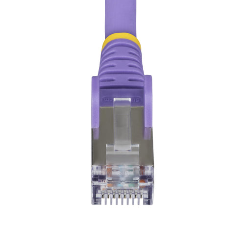7,6 m violettes CAT6a Ethernet-Kabel, knickfest, RJ45, 10GbE, 500MHz