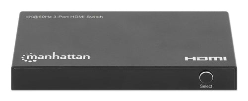 4K 60Hz HDMI Switch 3-Port with Remote Control Automatic Switching