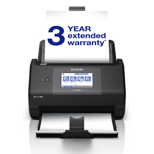 Epson WorkForce ES-590W A4 Scanner 45ppm TC