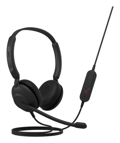 Wired Stereo Headset Jabra Evolve 10 USB-A Office Call Center 20-20000 Hz Lightweight