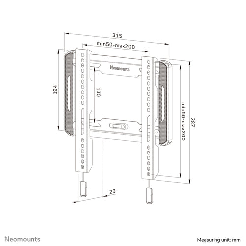 Neomounts WL30-550BL12 TV mount/stand
