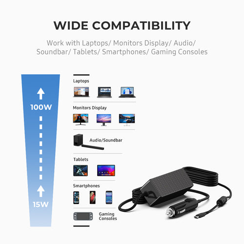 BTI AA-100USB-C- power adapter/inverter
