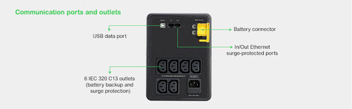 APC BX1200MI uninterruptible power supply (UPS)