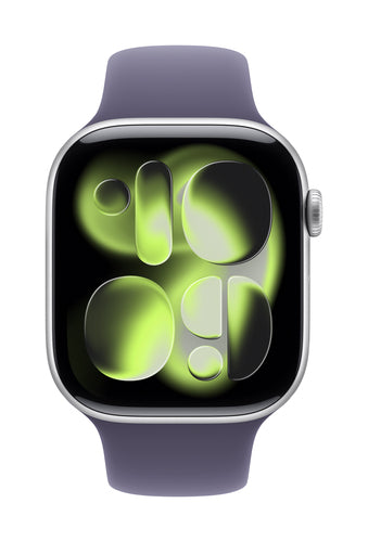 Smartwatch Band for Apple Watch 44mm 45mm 46mm 49mm Purple Fluoroelastomer
