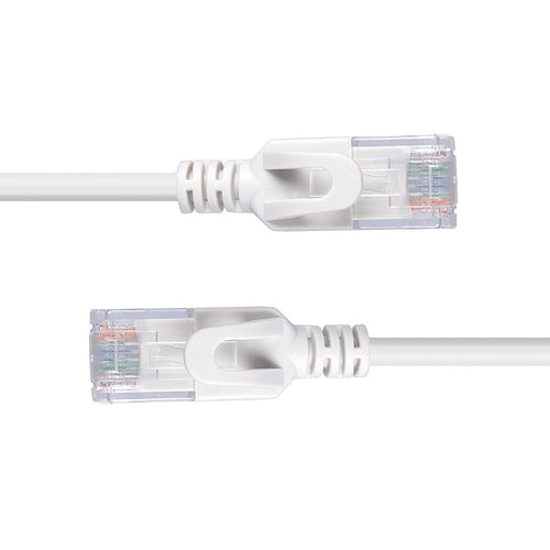 Cat6A U/UTP Ultra Slim Network Cable 1m RJ-45 Grey
