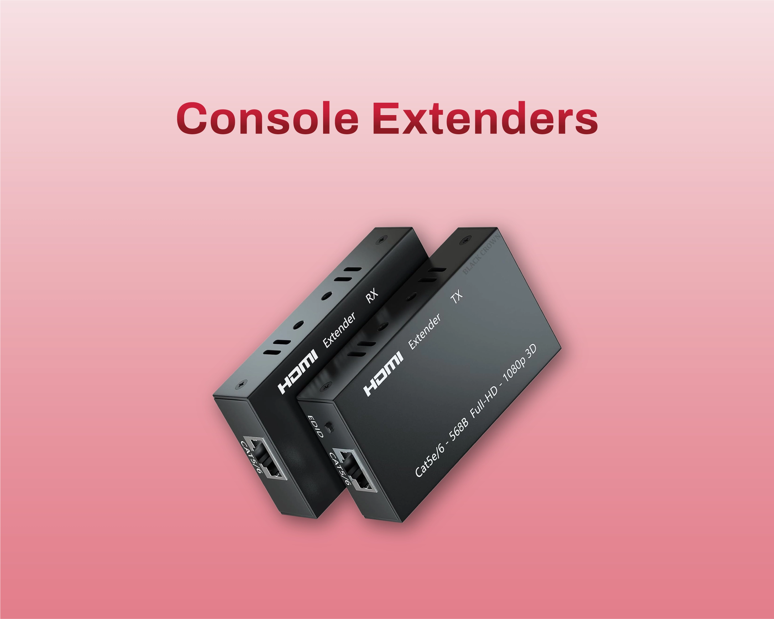 AV Extender Black Box AVU4001A-RX 1920x1200 Resolution 50m Range – TRINCOS