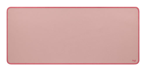 Logitech Mouse Pad Pink Monochromatic Nylon Polyester Non-Slip Base