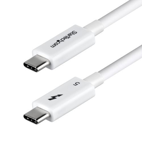 StarTech.com Thunderbolt 5 Cable - 1.5ft, 240W Power Delivery, 8K 60Hz, White