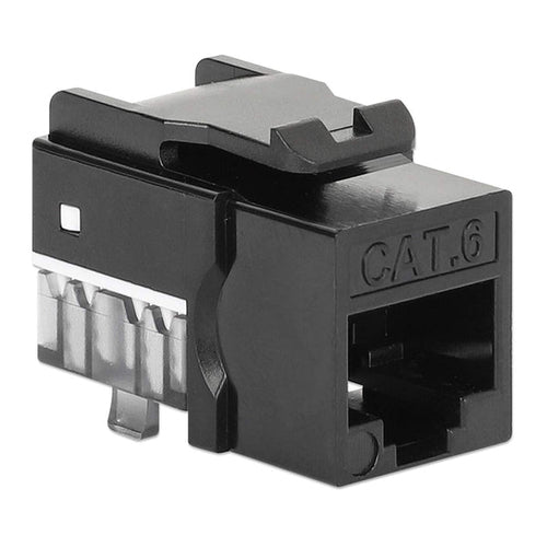 10GBase-T RJ-45 Female Keystone Module Flat Black Intellinet