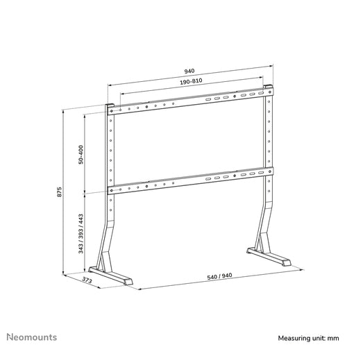 Neomounts DS45-430BL18 TV mount/stand