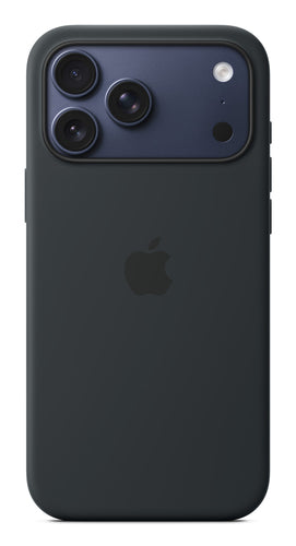 iPhone 17 Pro Max Silicone Case with MagSafe - Black Compatible Cover