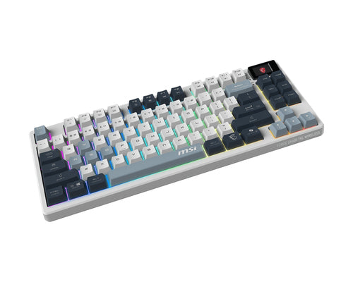 MSI FORGE GK600 TKL WIRELESS SKY keyboard