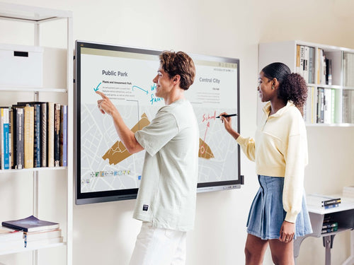 75 Zoll 4K Interaktiver Flachbildschirm LED Display WLAN
