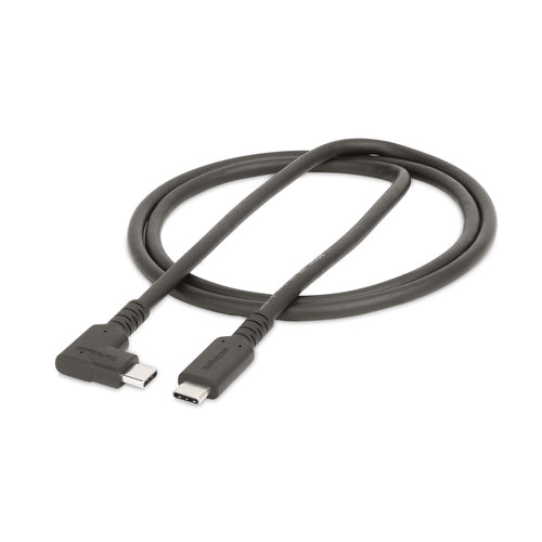 StarTech USB-C-Kabel RUSB31CC1MBR – 0,9 m langes rechtwinkliges 10-Gbit/s-Datenkabel