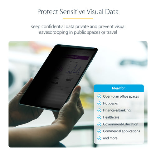 11 Inch Privacy Screen Filter for iPad Pro Anti-Glare Touch-Enabled