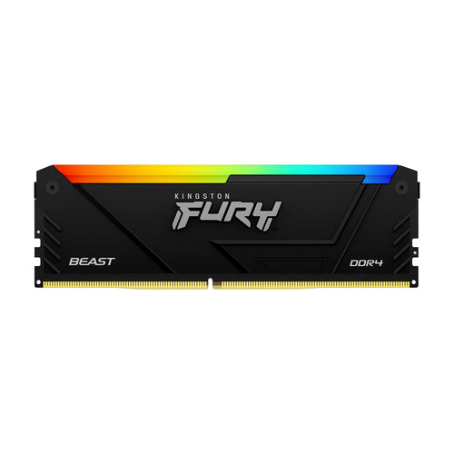 DDR4 32GB 3200MT/s Kingston Technology FURY Beast RGB Memory Module Kit of 2