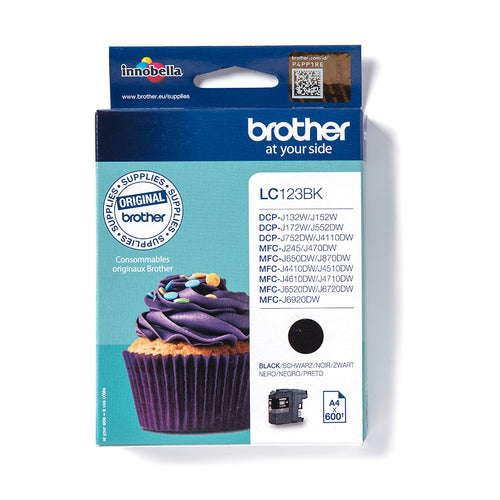 Brother LC123BK ink cartridge