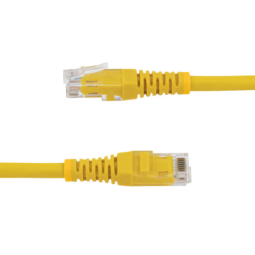 StarTech.com 1,8m CAT6 Ethernet-Kabel – 100W PoE gelbes Netzwerk-Patchkabel