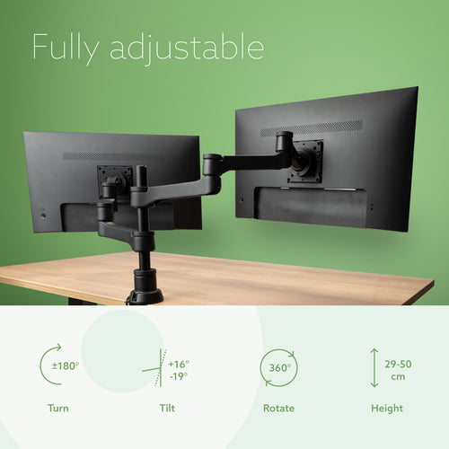 R-Go Tools RGOVLZE4TWSI monitor mount / stand