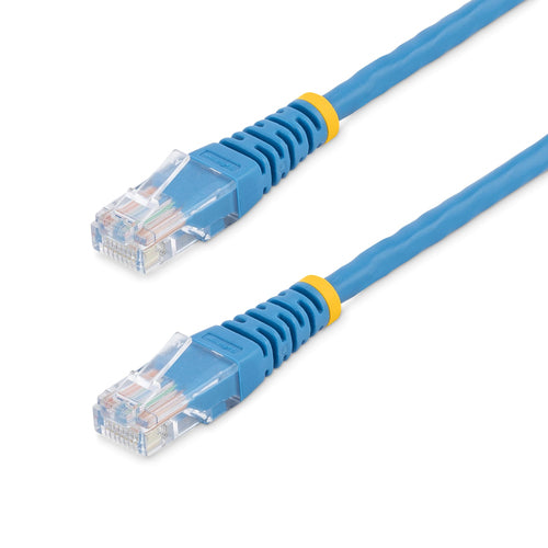 StarTech 2,1 m Cat5e Netzwerkkabel – Blau U/UTP mit RJ45-Steckern