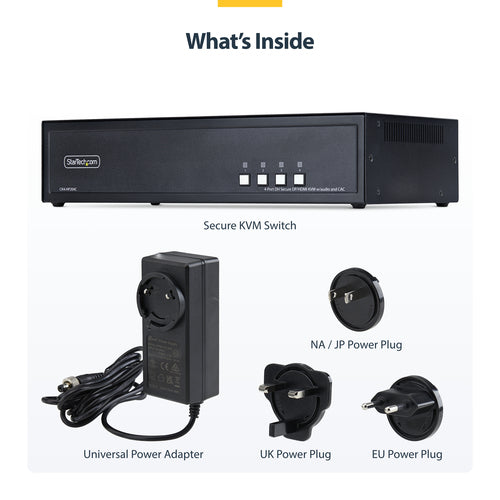 StarTech.com CK4-HP204C KVM switch