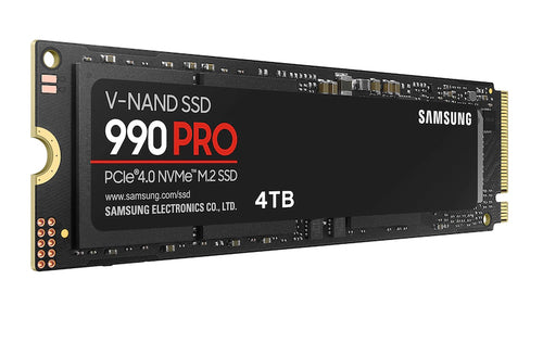 Samsung 990 PRO 4TB NVMe SSD - 7450 MB/s M.2 Hochgeschwindigkeits-Speicher