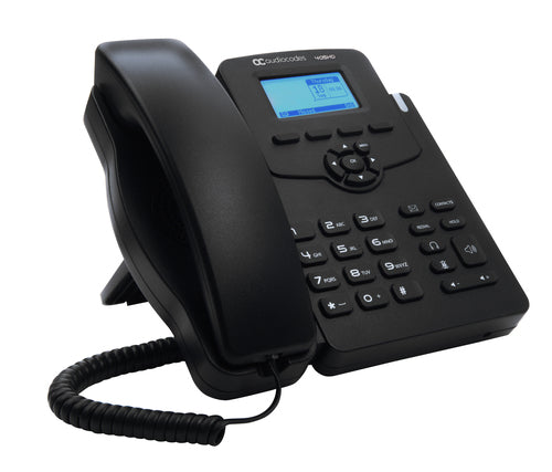 AudioCodes 405HD IP Phone VoIP Dual Line PoE Gigabit Wired Handset