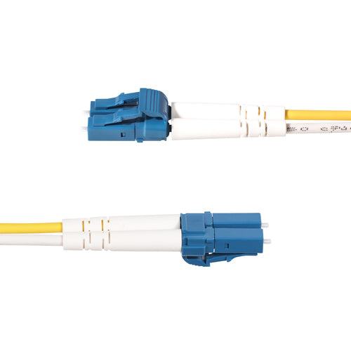 StarTech.com 1m LC-auf-SC-OS2-LWL-Kabel – 100G, biegeunempfindlich