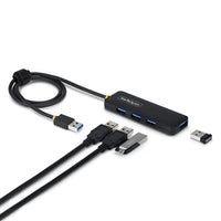 4-Port USB-A Hub 5Gbps StarTech.com Portable Desktop Laptop