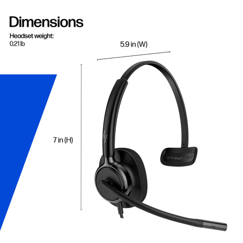 HP Poly Mission 425 Stereo USB Wired Headset