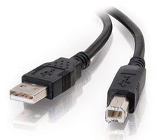 C2G USB 2.0 A/B Cable Black 5m USB cable