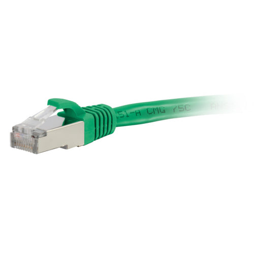 Networking Cable C2G 5ft Cat6a S/FTP RJ-45 Green