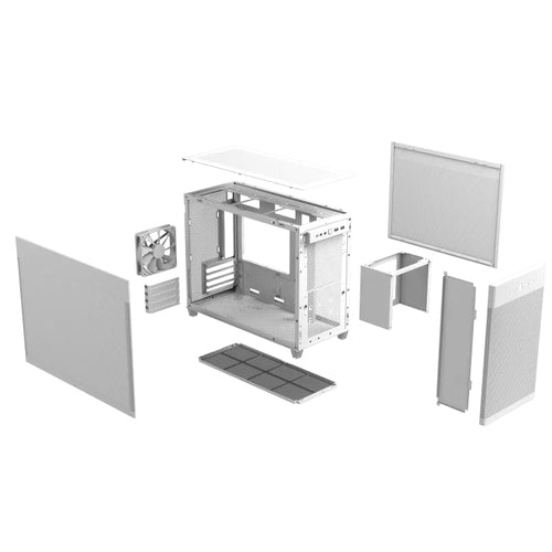 ASUS PRIME AP201 CASE TG WHITE
