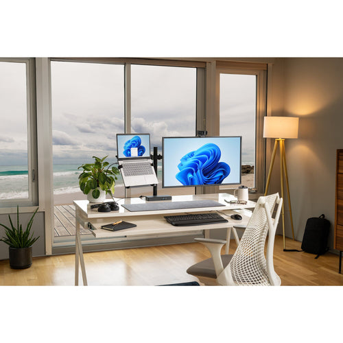 Dual Monitor Arm Mount for 32-Inch Monitors Ergonomic Adjustable Stand - Kensington