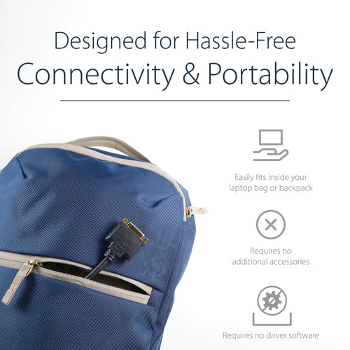 StarTech.com HDDVIMF8IN video cable adapter