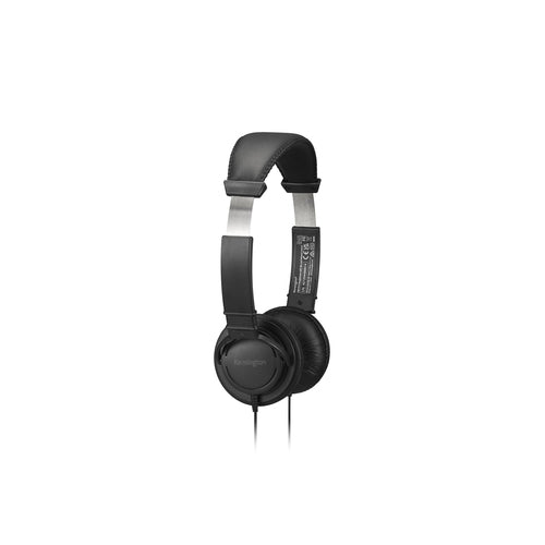 Kensington K33065WW Classic USB-A Headset – Kabelgebundenes Büro-Headset mit Mikrofon und Lautstärkeregler – Schwarz
