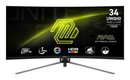34 Zoll MSI MAG 345CQR UltraWide QHD Gaming-Monitor 1ms 3440 x 1440