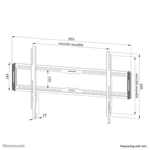 Neomounts WL30-550BL18 TV mount/stand