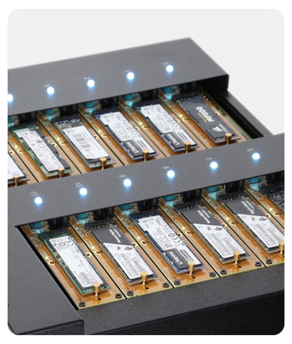 M.2 NVMe SSD Duplicator iStorage Kanguru Clone 11 25GB/min Copy Power