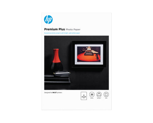 HP Premium Plus Semi-gloss Photo Paper-20 sht/A4/210 x 297 mm