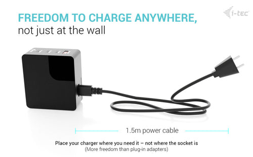 i-tec CHARGER-INTG140WUK mobile device charger