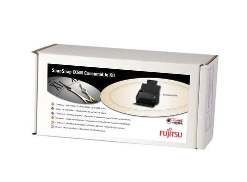 Fujitsu ScanSnap Roller Set Black Consumable Kit Replacement Parts